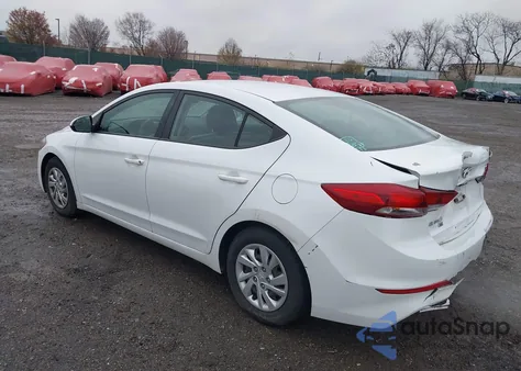 2018 Hyundai Elantra Se from USA, damaged, VIN 5NPD74LF0JH341097